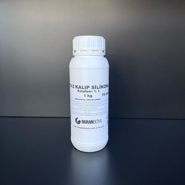 Epoxs 15 Shore Beyaz RTV 2 Kalıp Silikonu 1 Kg