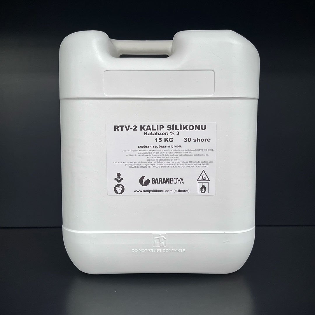 Epoxs 30 Shore Beyaz RTV 2 Kalıp Silikonu 15 Kg