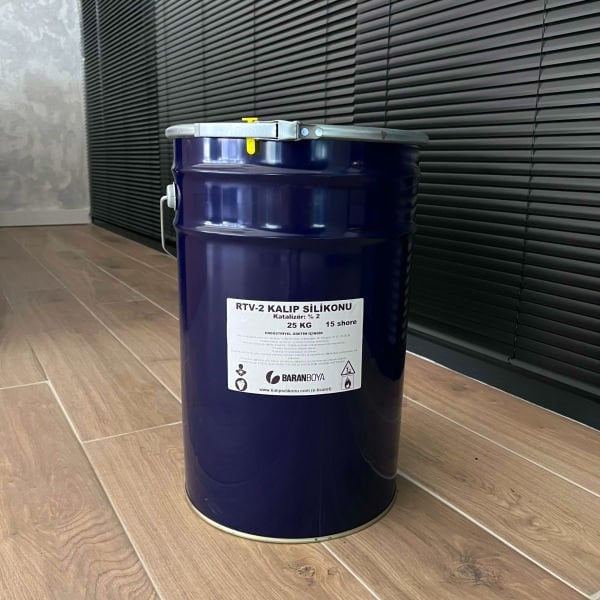 Epoxs 15 Shore Beyaz RTV 2 Kalıp Silikonu 25 Kg