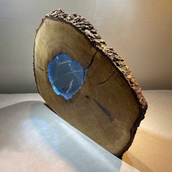 Şeffaf Epoksi Ahşap Masa Kaplama 7 KG