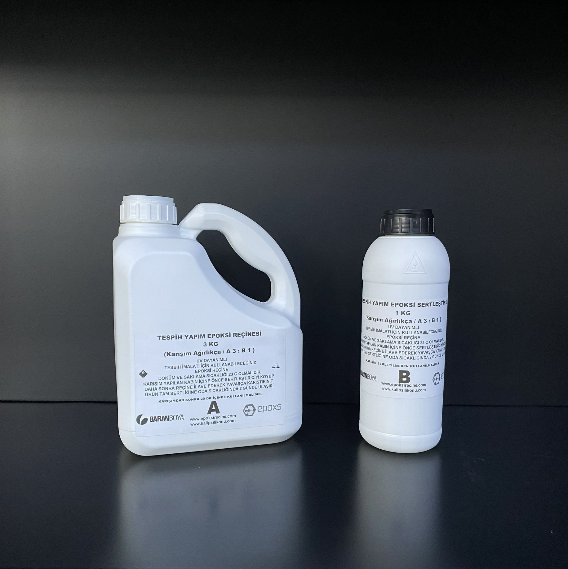 Tesbih Yapım Epoksi Reçinesi 4 Kg Set