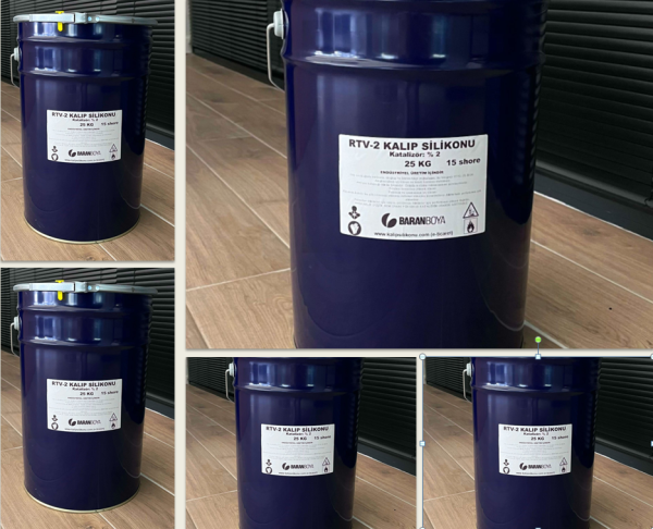 15 SHORE 100 KG RTV2 KALIP SİLİKONU