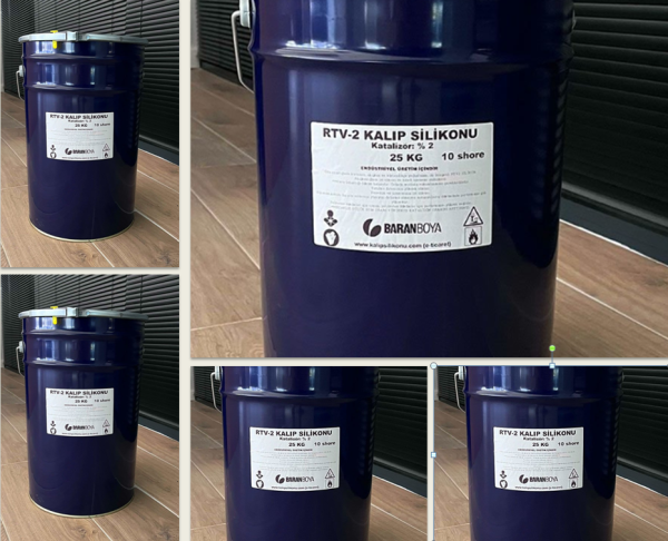 10 SHORE TRANSPARAN 100 KG KALIP SİLİKONU