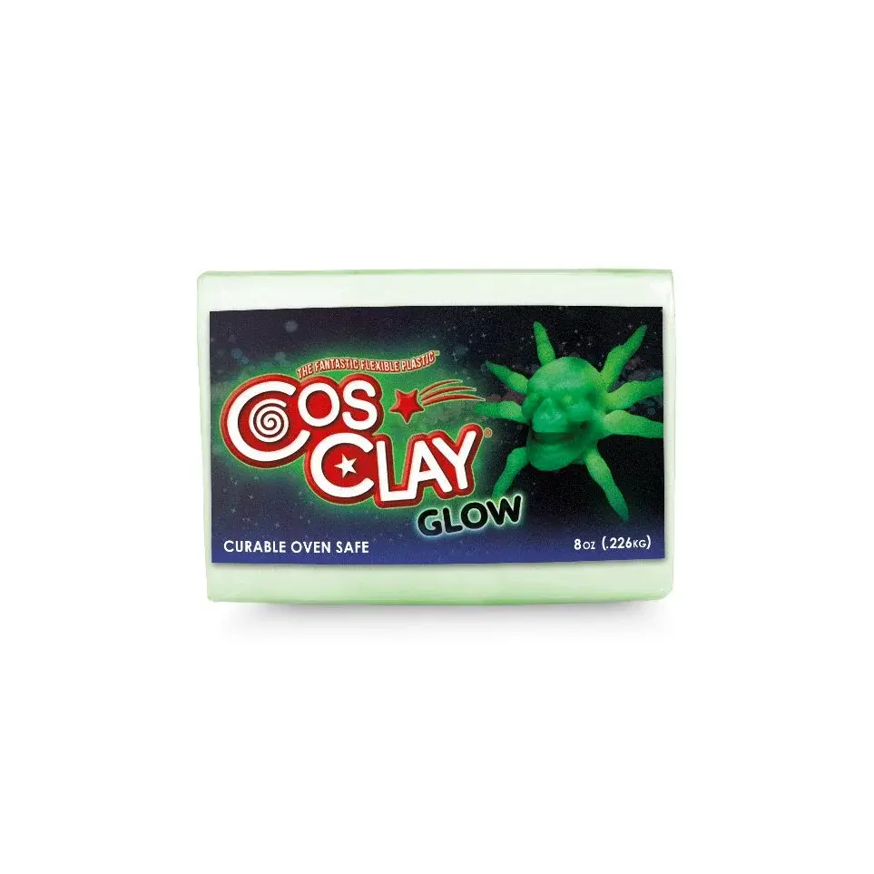 Cos Clay Glow (Fosforlu) Polimer Plastik ve Kauçuk Kil