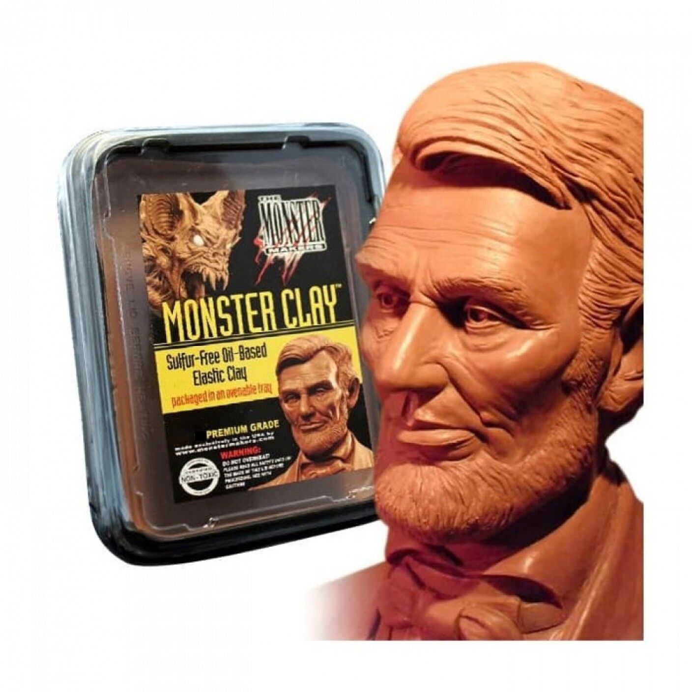 Monster Clay Polimer Modelleme Kili - SOFT/MEDIUM/HARD